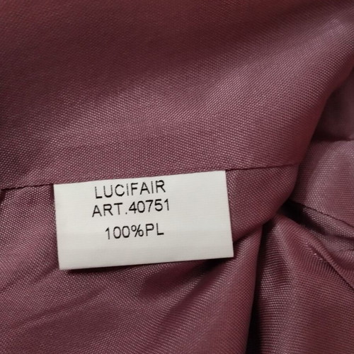 Lucifair evening dress and bolero set chocolate brown and burgundy, excellent condition