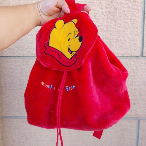 Παιδικό λούτρινο σακίδιο πλάτης Winnie the Pooh, Disney Gattegno Co.
