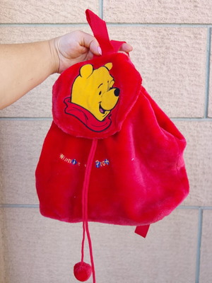 Παιδικό λούτρινο σακίδιο πλάτης Winnie the Pooh, Disney Gattegno Co.