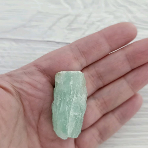 Raw fluorite new for meditation and decoration