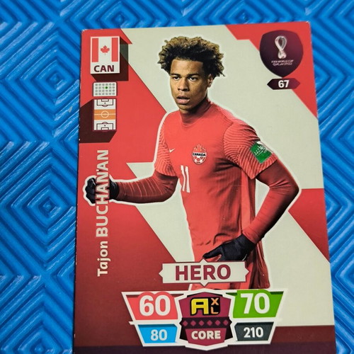 World Cup 2022 collectible card set of 5 like new