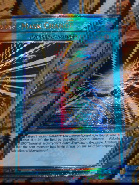 Mask Change (Quarter Century Rare, Yugioh)