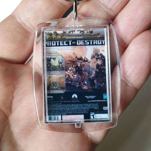Transformers The Game PS2 keychain