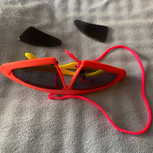 Pizza Hut Back to the Future Part II Solar Shades 1989 new with cord