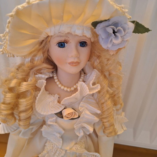Porcelain doll 43cm