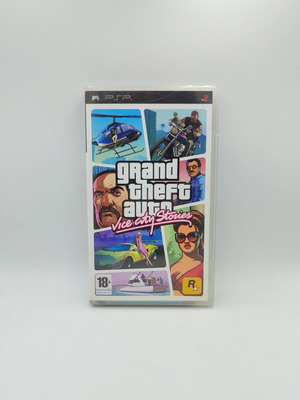 Grand Theft Auto Vice City Stories παιχνίδι PSP σαν καινούργιο με manual και αφίσα-χάρτη