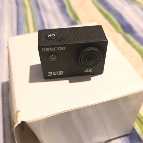 Sencor 4K WiFi Camera like new with accessories and second battery