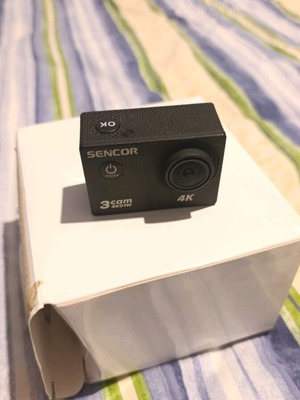 Sencor 4K Camera WiFi σαν καινούργιο με αξεσουάρ και δεύτερη μπαταρία
