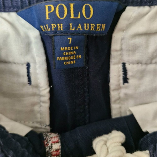 Polo Ralph Lauren Bermuda shorts like new, size 7, blue