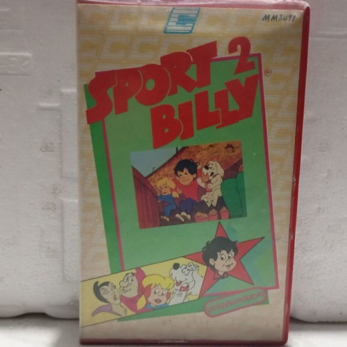 Sport Billy No 2 VHS tape, dubbed animated series