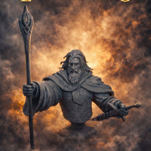 Gandalf Bust figure new from The Lord of The Rings