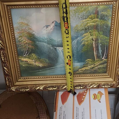 Framed painting like new