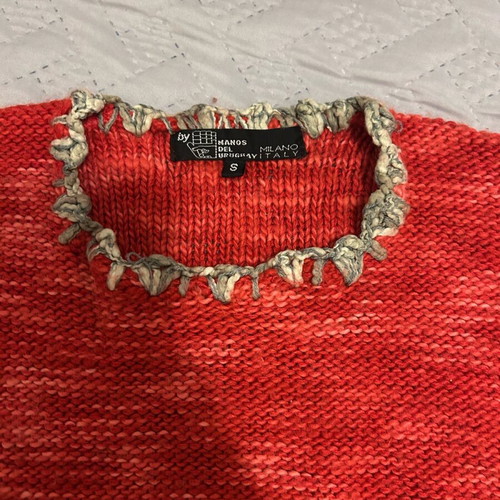 Vintage orange pullover like new