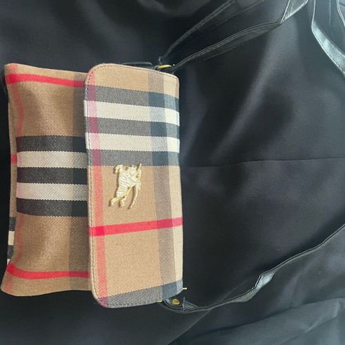 Modissimo women's crossbody bag like new, black and beige