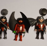 Playmobil 5 φιγούρες ιπποτών σαν καινούργιο