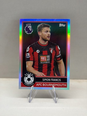 Topps Premier League 2026 Simon Francis Retro Threads #383 Afc Bournemouth new