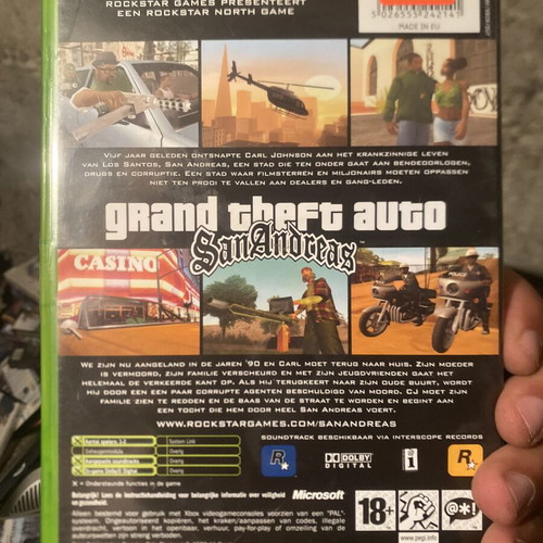 GTA San Andreas Xbox classic complete in box