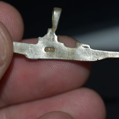 Silver U-Boat German patriotic used