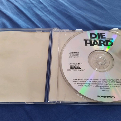 Die Hard Trilogy PC used with surface scratches