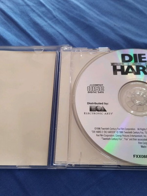 Die Hard Trilogy PC used with surface scratches