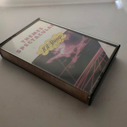 101 Strings Themes Spectacular Volume 2 cassette tape like new