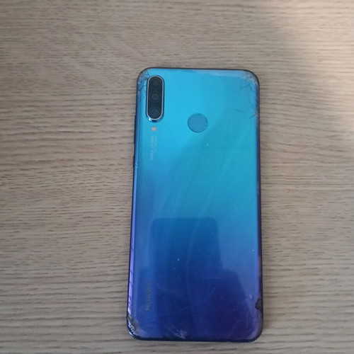 Huawei P30 Lite used, multicolor, cracked back and screen, unlocked