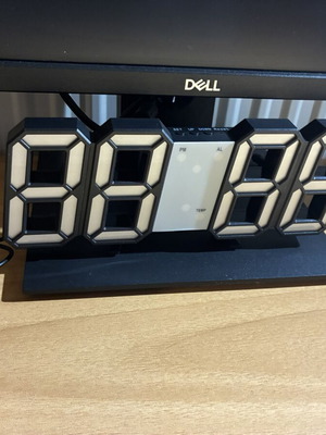 Ψηφιακό ρολόι 3D USB καινούργιο, κατάλληλο για modding PC case