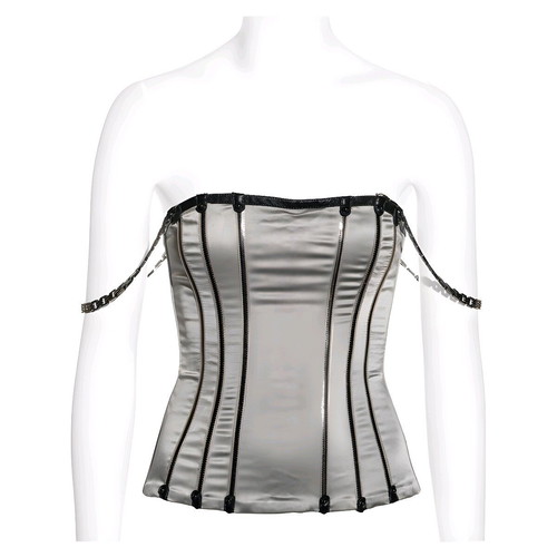 Dolce & Gabbana satin corset new, off white, size 42