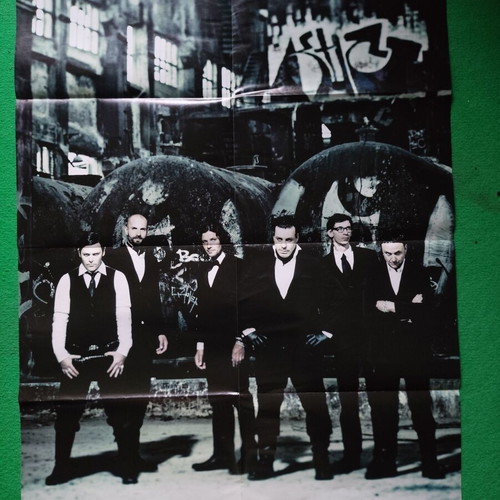 Rammstein Metal Hammer collectible poster like new, 75 × 55 cm