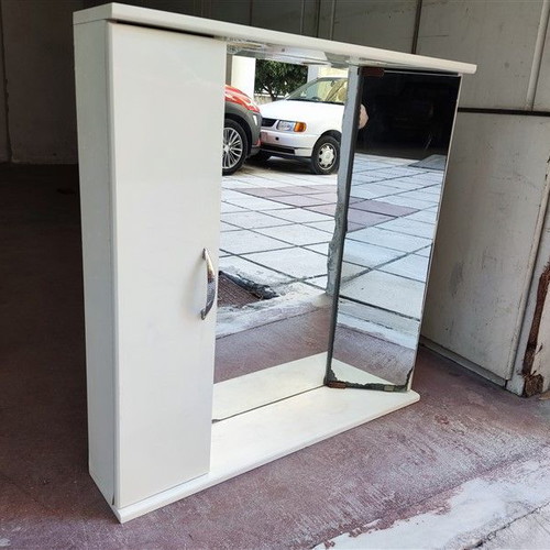 Bathroom cabinet with mirror used 75x16x76 height