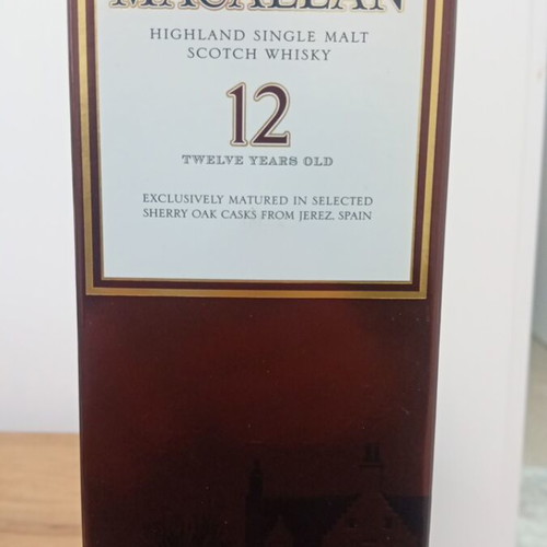 Macallan 12 sherry oak casks whisky new