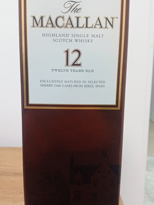 Macallan 12 sherry oak casks whisky new