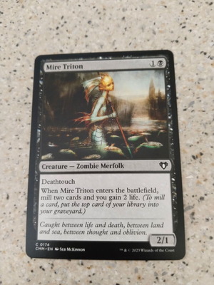 Magic the Gathering Mire Triton κάρτα καινούργια