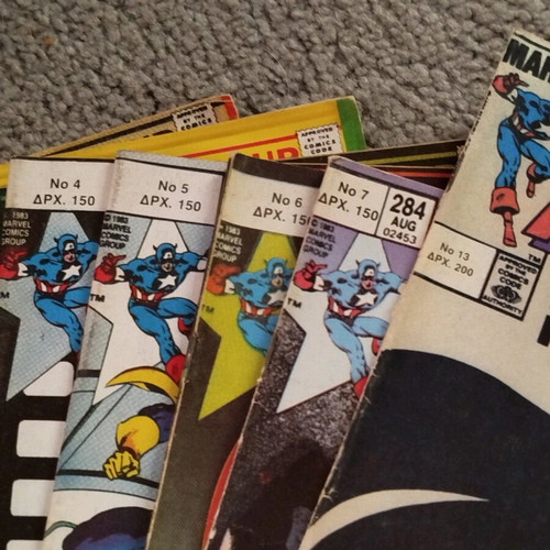 Captain America 1-2-3-4-5-5-7-13 (8 issues package)