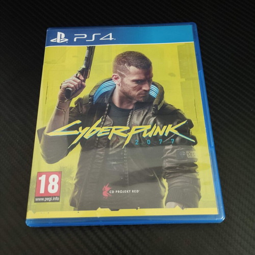 Cyberpunk 2077 game like new with free PS5 upgrade
