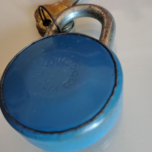 Vintage padlock made in Czechoslovakia, like new