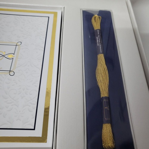 DMC gold mouliné new, limited edition 24 karat embroidery thread