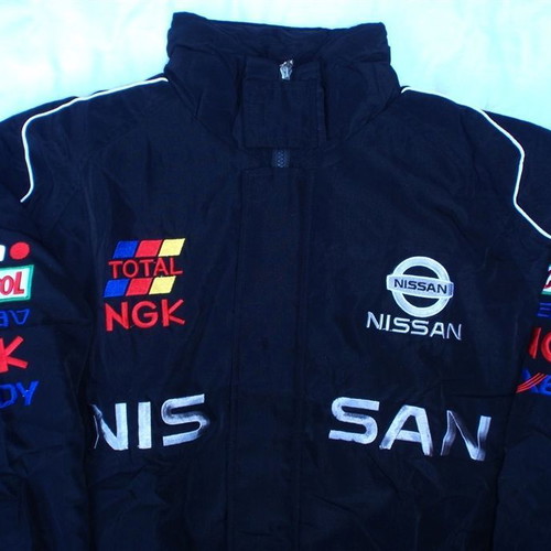 Nissan Sponsors Team Jacket new, sizes M to XXL, black