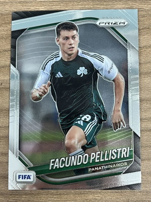 2025-26 Panini Prizm FIFA Soccer Facundo Pellistri card like new