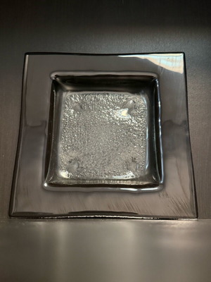 Glass Studio χειροποίητο γυάλινο τασάκι καινούργιο