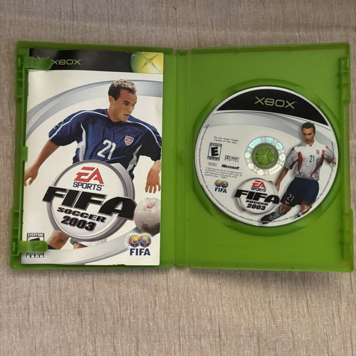 FIFA 2003 Xbox Original NTSC game, American full version