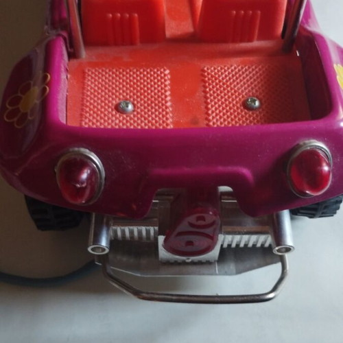 Dune Baggy vintage Bandai toy car 1970s used, tin made in Japan