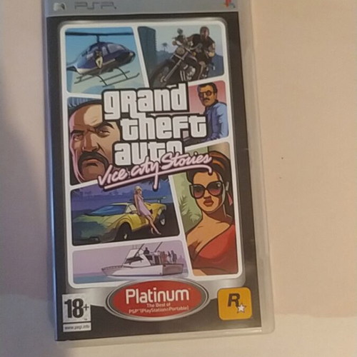 Grand Theft Auto Vice City Stories PSP Platinum like new