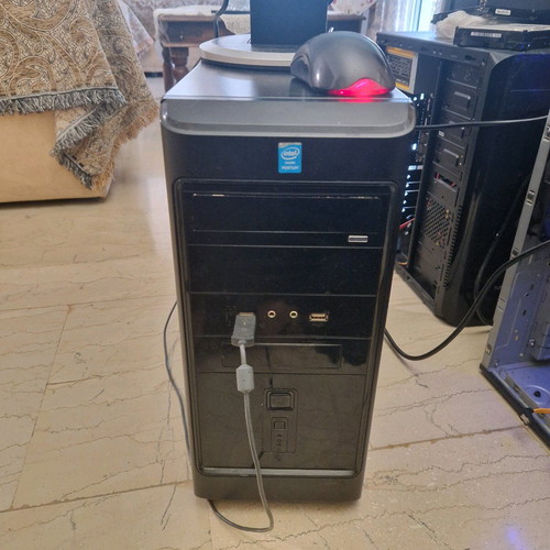 Used computer with monitor, keyboard and mouse