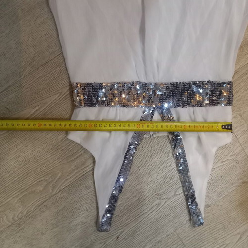 Access white dress size S like new
