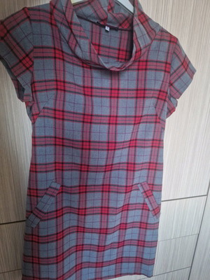 Glou Collection dress like new, red, size L, above knee length