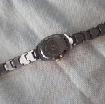 Women's wristwatch, gold and silver tone