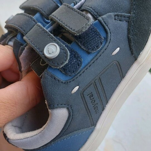 Mayoral baby shoes like new, size 21, blue