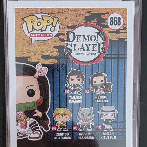 Funko Pop Nezuko signed authenticated