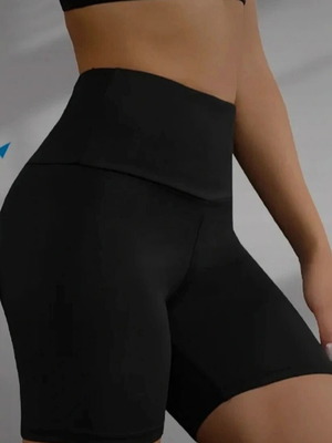 Bodymove γυναικείο κοντό μαύρο κολάν καινούργιο, μέγεθος S